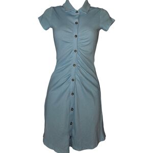 NWT Ultra Flirt Ruched Shirt Dress